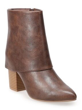 Sonoma Fold Over Ankle Boots